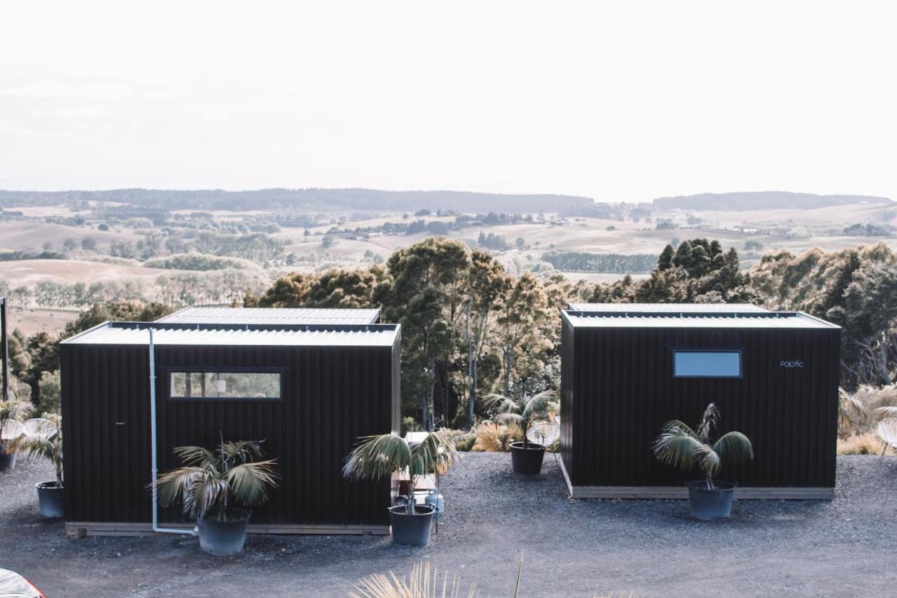 Aotearoa Surf Eco Pods Hotell Te Arai Exteriör bild
