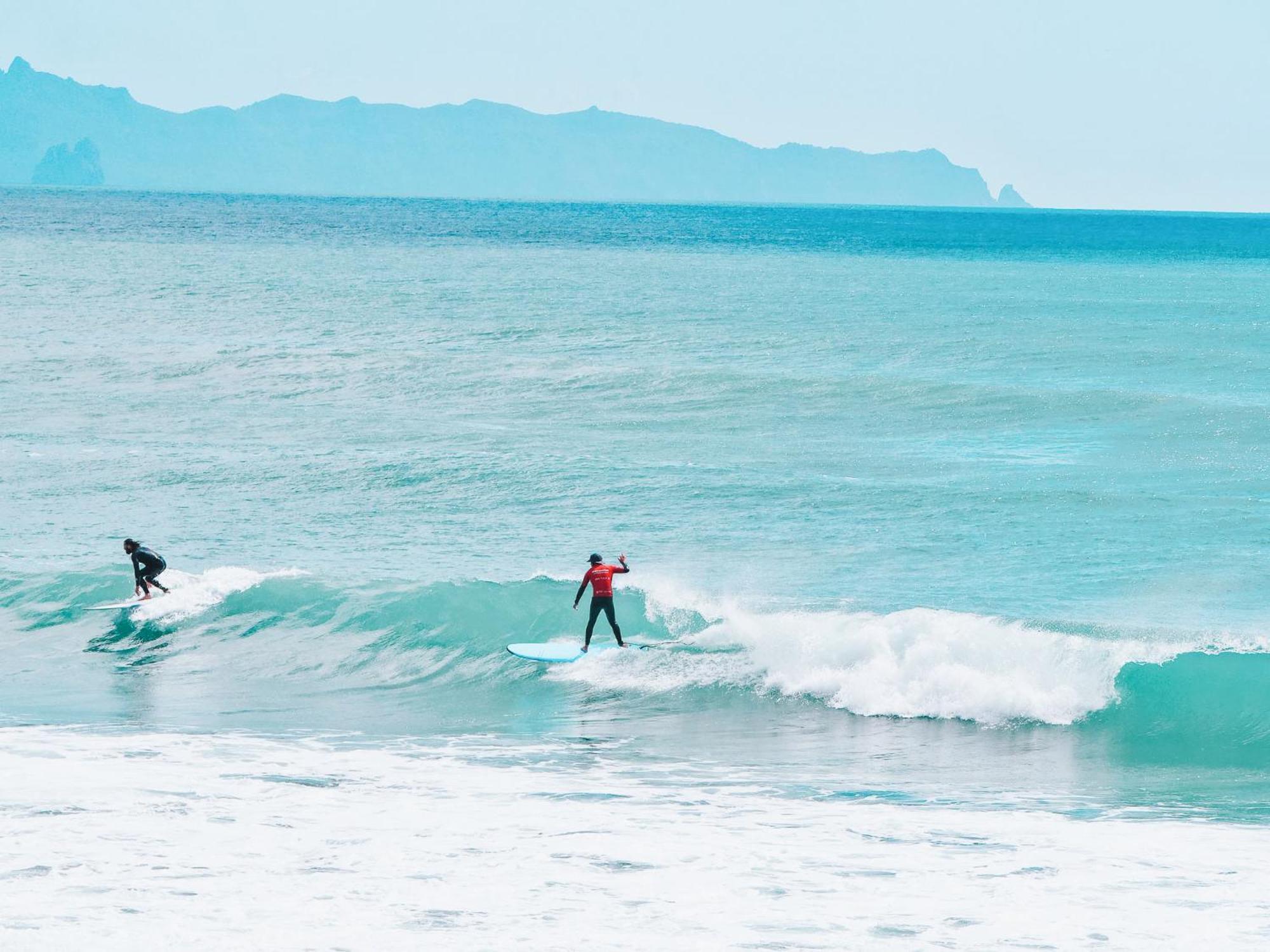 Aotearoa Surf Eco Pods Hotell Te Arai Exteriör bild