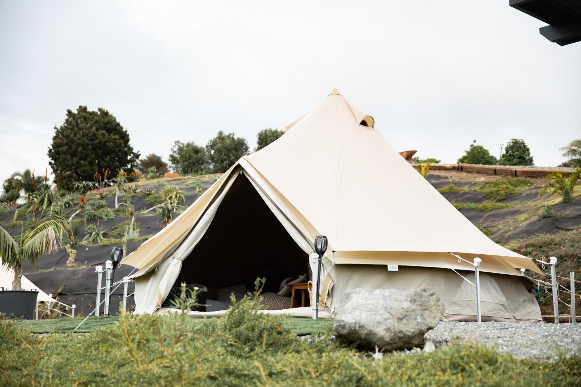 Aotearoa Surf Eco Pods Hotell Te Arai Exteriör bild